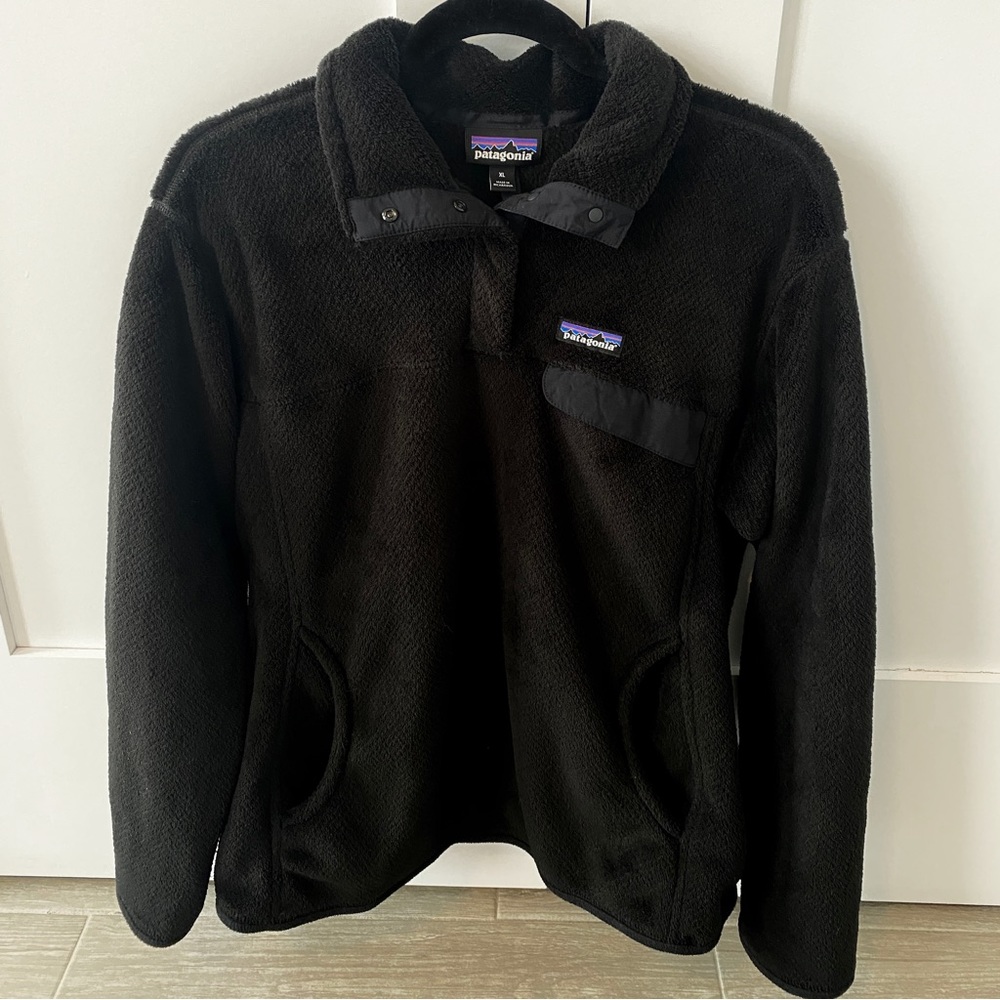 PATAGONIA Women’s Re-Tool Snap-T® Fleece Pullover Black